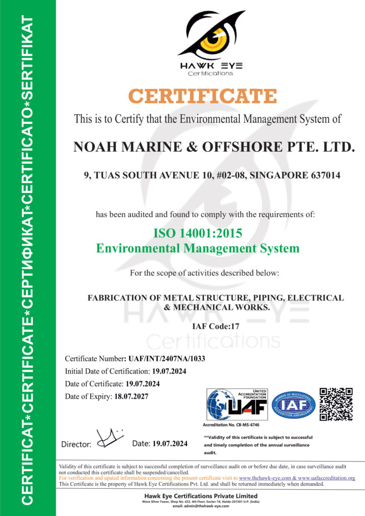 ISO 14001:2015 Environmental Management System